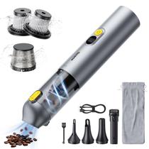 Aspirador de pó para carro AUXITO Portable Handheld 14000Pa Silver