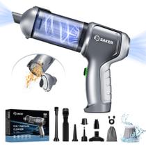 Aspirador de pó para carro Saker Portable Cordless 14000PA 3-in-1 Aspirador de pó para carro Saker Portable Cordless 14000PA 3-in-1