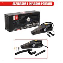 Aspirador De Pó Portátil 12V Automotivo E Compressor 150Psi - Carsun