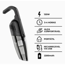 Aspirador de Pó Portátil com Super Sucção e Bateria Recarregável - Aspirador sem fio