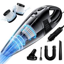 Aspirador de pó portátil para carro BKWITY 8000PA Suction 0.34L