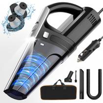 Aspirador de Pó Portátil para Carro DRECELL - 7000PA, 12V, 0.33L com Bolsa