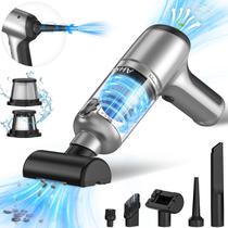 Aspirador de pó portátil para carros AHNR Cordless 20000PA com Air Duster Aspirador de pó portátil para carros AHNR Cordless 20000PA com Air Duster
