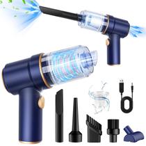 Aspirador de pó portátil para carros KMM 9000Pa com Air Duster 120W