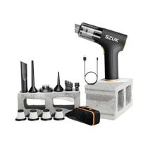 Aspirador De Pó Portátil Sem Fio Para Carro 98000PA Máquina De Limpeza Potente Para Casa E Teclado Aspirador De Pó Portátil Sem Fio Para Carro 98000PA Máquina De Limpeza Potente Para Casa E Teclado