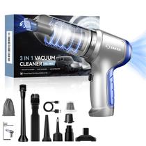 Aspirador de Pó Portátil Sem Fio Saker - 15000PA - Azul Aspirador de Pó Portátil Sem Fio Saker - 15000PA - Azul