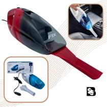 Aspirador De Pó Portátil Veicular para Carro Automotivo 12V 35W Limpeza Com Filtro Lavável - FIX