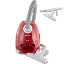 Aspirador De Pó Potente Britânia 127v Filtro Saco Lavável Doméstico Acessórios