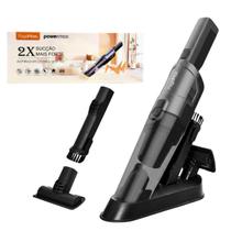 Aspirador de Pó Recarregavel Sem Fio Portatil Potente De Mão Power Max Super Limpeza e Alta Sucção