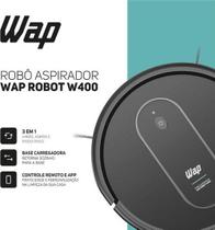 Aspirador de Pó Robô Mars WAP Controle Wi-Fi Preto/Verde
