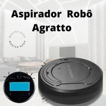 Aspirador de Pó Robô_USB_Aspira_Varre_Limpa_Agratto - Bivolt