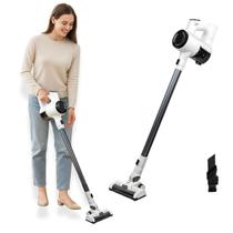 Aspirador de Pó Sem Fio Portátil Bivolt Com Escova Motorizada Filtro HEPA Recarregável e Iluminação em LED Aspirador de Pó Sem Fio Portátil Bivolt Com Escova Motorizada Filtro HEPA Recarregável e Iluminação em LED