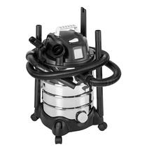 Aspirador de pó úmido/seco Amazon Basics 22.7L 3.5HP em aço inoxidável