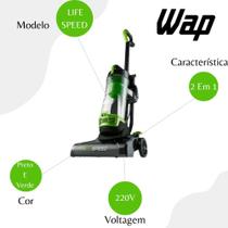 Aspirador de pó vertical 2 em 1 2000w wap life speed 220v