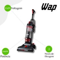 Aspirador De Pó Vertical 2 Em 1 Power Speed 2000W FW006007 WAP Preto/Vermelho - 110V