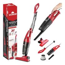 Aspirador de Pó Vertical Ajustável Casa Carro 1000w Worker 127v