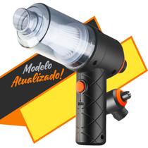Aspirador De Pó Vertical Automotivo Portatil Bivolt Usb Recarregável
