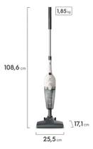 Aspirador de Pó Vertical com Fio Electrolux 1450W 2 em 1 Branco 110v