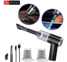 Aspirador De Po Vertical Portatil Bivolt Usb Recarregável