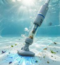 Aspirador de spa sem fio Yousky com haste telescópica Aspirador de spa sem fio Yousky com haste telescópica