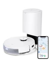 Aspirador e esfregão robótico ECOVACS DEEBOT T9+ Auto-Empty White