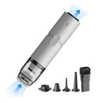 Aspirador e Soprador Elétrico Hoto AutoCare 4 em 1 Branco