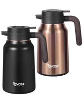 Aspirador isolado em aço inoxidável Carafes Tgvasz 1.5L Aspirador isolado em aço inoxidável Carafes Tgvasz 1.5L