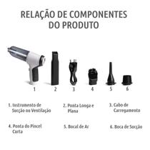 Aspirador Mini Carros Limpador Doméstico Poeira Limpeza