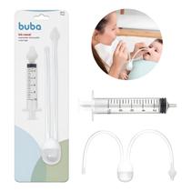 Aspirador Nasal Bebe C/ Seringa Lavagem Higiênico Buba Aspirador Nasal Bebe C/ Seringa Lavagem Higiênico Buba