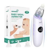 Aspirador Nasal Eléctrico GROWNSY BC024 con 3 Puntas de Silicona Aspirador Nasal Eléctrico GROWNSY BC024 con 3 Puntas de Silicona