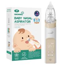 Aspirador Nasal GROWNSY BC023 Limpador Elétrico de Nariz para Bebê Aspirador Nasal GROWNSY BC023 Limpador Elétrico de Nariz para Bebê
