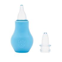 Aspirador Nasal Lolly 2 Em 1 Azul