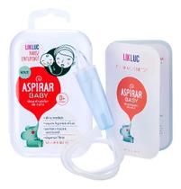 Aspirador Nasal Para Bebês Likluc Premium Cor Branco