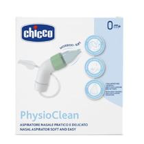 Aspirador nasal physioclean, Chicco, Branco, A Partir do Nascimento