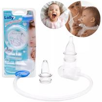 Aspirador Nasal Por Sucção Respire Bem Bico Macio Lolly