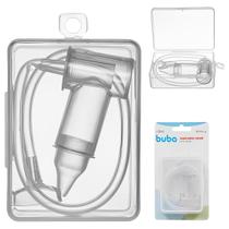 Aspirador Nasal Transparente Com Sucção Ótimo Para Nariz Entupido Bebê