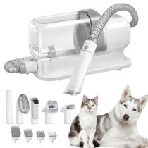 Aspirador Para Pelos de Pet Cachorro Gato Pet Shop Kit Tosa