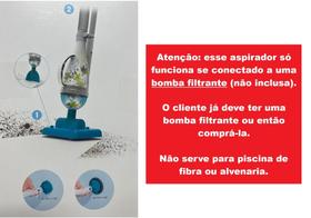 Aspirador Para Piscina Bestway Cabo Mangueira Vacuum 58212