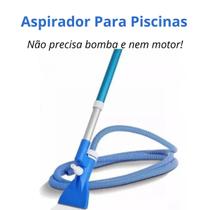 Aspirador Para Piscina Inflável E Spas Não Precisa De Bomba Nem Motor - Netuno