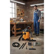 Aspirador Pó e Água 20L 1600W Profissional Amarelo/Preto