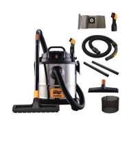 Aspirador Pó e Água WAP GTW Inox 20 com Soprador 1600W 160Mbar 20 Litros