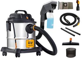 Aspirador Pó E Água Wap Gtw Inox 20l 1600w + Bico Extratora