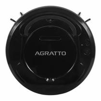 Aspirador Pó Robô Automático Doméstico Limpeza 3 Em 1 Potente Cor Preto - AGRATTO