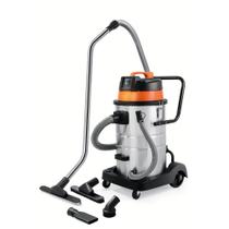Aspirador Pó Sólidos Líquidos 127 V 1400 W Tanque Aço Inox Capacidade 50 Litros Tramontina PRO Aspirador Pó Sólidos Líquidos 127 V 1400 W Tanque Aço Inox Capacidade 50 Litros Tramontina PRO