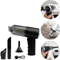 Aspirador Portátil 3 em 1 Recarregável USB Automotivo