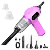 Aspirador portátil sem fio Scstartx com tela LCD Aspirador portátil sem fio Scstartx com tela LCD