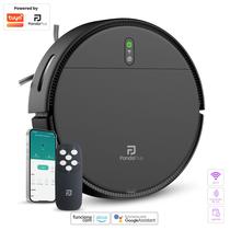 Aspirador Robô Inteligente Com App Alexa Google Wifi PandaPlus AMGR1 Controle Passa Pano Volta Base Bivolt Preto Cinza Aspirador Robô Inteligente Com App Alexa Google Wifi PandaPlus AMGR1 Controle Passa Pano Volta Base Bivolt Preto Cinza