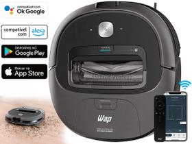 Aspirador Robô Inteligente Varre Passa Pano Com Sensor Bivolt Wap