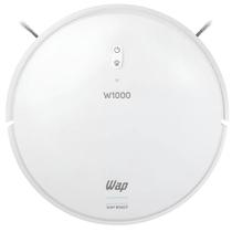 Aspirador Robô WAP Robot W1000 3 em 1 Varre, Aspira e Passa Pano, Sensor Antiqueda, Bivolt Automático, Branco Aspirador Robô WAP Robot W1000 3 em 1 Varre, Aspira e Passa Pano, Sensor Antiqueda, Bivolt Automático, Branco