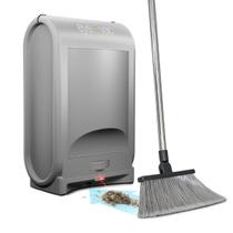 Aspirador sem toque EYE-VAC Pro 1400W vasilha sem saco prateada Aspirador sem toque EYE-VAC Pro 1400W vasilha sem saco prateada